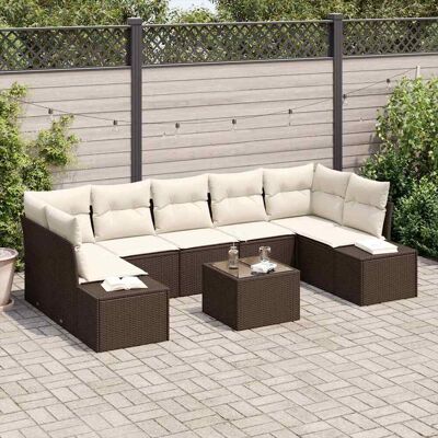 Brand Model - Gartensofa-Set - 8 Stück Brand Model - Gartensofa-Set - 8 Stück