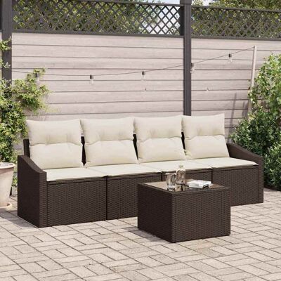 Marke Modell - Gartentisch-Set im Freien - 5 Teile Marke Modell - Gartentisch-Set im Freien - 5 Teile