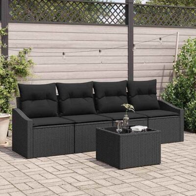 IKEA Schwarzer Moderner Gartentisch-Set - Gartentisch-Set IKEA Schwarzer Moderner Gartentisch-Set - Gartentisch-Set