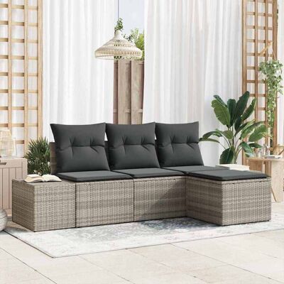 Vidaxl Gartensofagarnitur - Modernes Modulares Outdoor-Möbelset Vidaxl Gartensofagarnitur - Modernes Modulares Outdoor-Möbelset