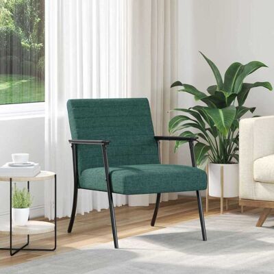 vidaXL Sessel Dunkelgrün 59 x 75 x 78 cm Stoff vidaXL Sessel Dunkelgrün 59 x 75 x 78 cm Stoff