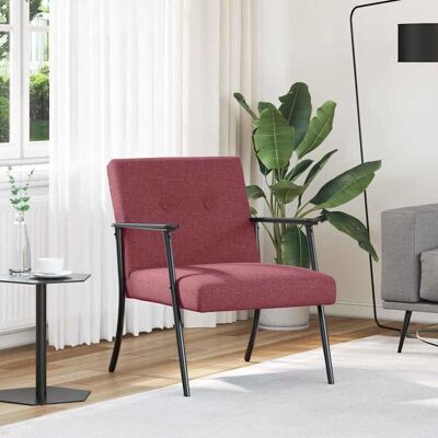 vidaXL Sessel Weinrot Stoff vidaXL Sessel Weinrot Stoff