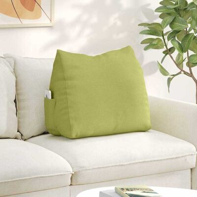 vidaXL Rücken Kissen Hellgrün 60 x 20 x 50 cm Stoff vidaXL Rücken Kissen Hellgrün 60 x 20 x 50 cm Stoff