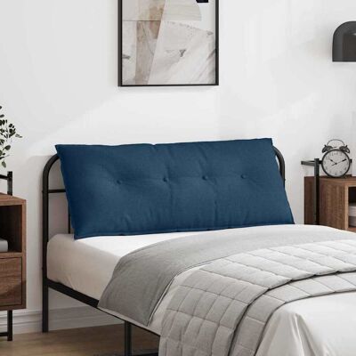 vidaXL Rücken Kissen Blau 120 x 19 x 50 cm Stoff vidaXL Rücken Kissen Blau 120 x 19 x 50 cm Stoff