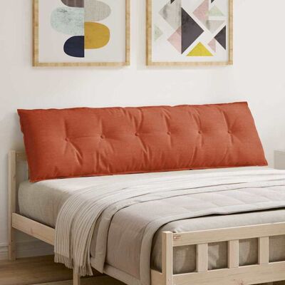 vidaXL Rücken Kissen Rot-Orange 180 x 50 cm Cordstoff vidaXL Rücken Kissen Rot-Orange 180 x 50 cm Cordstoff