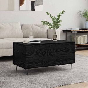 vidaXL Couchtisch Schwarz Eichen-Optik 90 x 44.5 x 45 cm Holzwerkstoff vidaXL Couchtisch Schwarz Eichen-Optik 90 x 44.5 x 45 cm Holzwerkstoff
