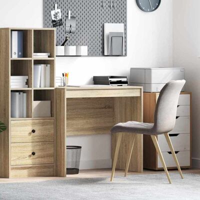 vidaXL Schreibtisch Sonoma-Eiche 80 x 50 x 76 cm vidaXL Schreibtisch Sonoma-Eiche 80 x 50 x 76 cm