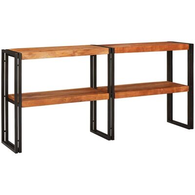 vidaXL Konsolentisch Braun 160 x 33 x 75 cm Massivholz Akazie vidaXL Konsolentisch Braun 160 x 33 x 75 cm Massivholz Akazie