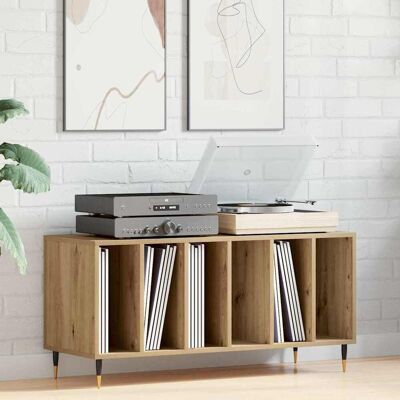 Vidaxl Rustik Holz-Medienaufbewahrung 100x38x48 cm Vidaxl Rustik Holz-Medienaufbewahrung 100x38x48 cm