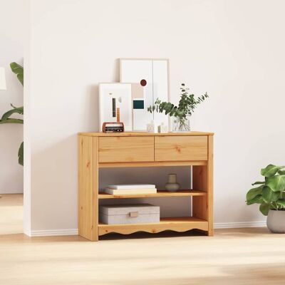 vidaXL Eichen Holz Mittel Konsolentisch - Konsole vidaXL Eichen Holz Mittel Konsolentisch - Konsole