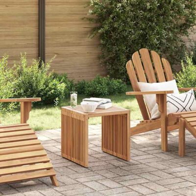 vidaXL Garten-Beistelltisch Braun 45 x 45,5 x 45,5 cm Massivholz Teak vidaXL Garten-Beistelltisch Braun 45 x 45,5 x 45,5 cm Massivholz Teak