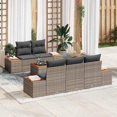 IKEA Gartencouchtisch-Set - 6-Sitz Modul Outdoor-Möbel IKEA Gartencouchtisch-Set - 6-Sitz Modul Outdoor-Möbel