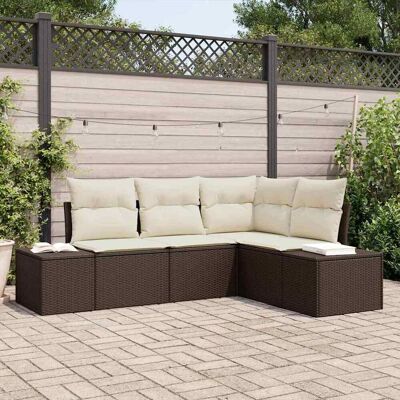 vidaXL Gartensofa-Set - Moderner modulärer Gartenmöbel vidaXL Gartensofa-Set - Moderner modulärer Gartenmöbel
