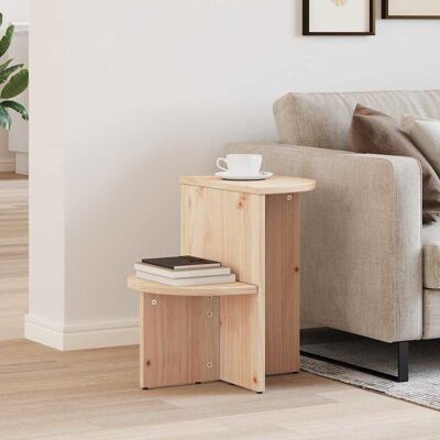 vidaXL Couchtisch Natur 50 x 40 x 50 cm Massivholz Kiefer vidaXL Couchtisch Natur 50 x 40 x 50 cm Massivholz Kiefer