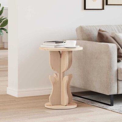 vidaXL Couchtisch Natur 39,5 x 39,5 x 53,5 cm Massivholz Kiefer vidaXL Couchtisch Natur 39,5 x 39,5 x 53,5 cm Massivholz Kiefer