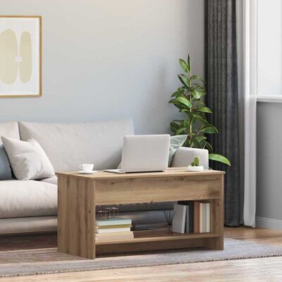 vidaXL Couchtisch Artisan-Eiche 80 x 50,5 x 41,5 cm Holzwerkstoff vidaXL Couchtisch Artisan-Eiche 80 x 50,5 x 41,5 cm Holzwerkstoff