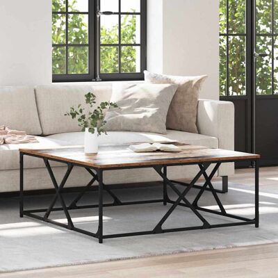 vidaXL Couchtisch Altholz 100 x 100 x 40 cm Holzwerkstoff vidaXL Couchtisch Altholz 100 x 100 x 40 cm Holzwerkstoff