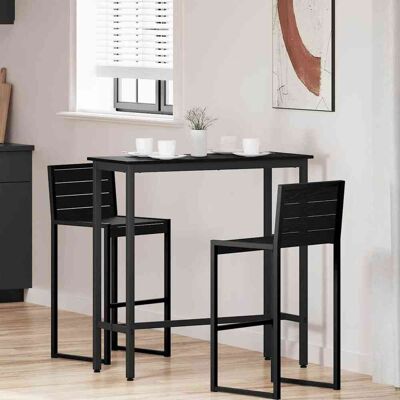 vidaXL Tisch Schwarz Eichen-Optik 100 x 40 x 100,5 cm vidaXL Tisch Schwarz Eichen-Optik 100 x 40 x 100,5 cm