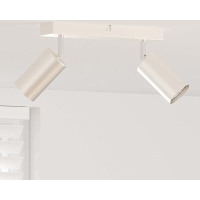 vidaXL Deckenstrahler mit Strahlern Nickel 26 x 6 x 16 cm Metall vidaXL Deckenstrahler mit Strahlern Nickel 26 x 6 x 16 cm Metall