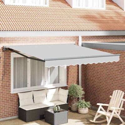 vidaXL Markisenrahmen Verstellbar Anthrazit 3,5 x 2,5 m Stahl vidaXL Markisenrahmen Verstellbar Anthrazit 3,5 x 2,5 m Stahl