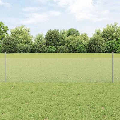 VidaXL Gartenzäune-Set - Hexagonales Stahl, Einfacher Aufbau VidaXL Gartenzäune-Set - Hexagonales Stahl, Einfacher Aufbau