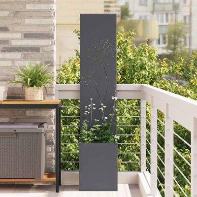 vidaXL Garten Sichtschutz-Leinwand Anthrazit 32 x 150 cm vidaXL Garten Sichtschutz-Leinwand Anthrazit 32 x 150 cm