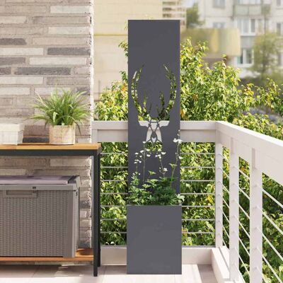 vidaXL Garten Sichtschutz-Leinwand Anthrazit 32 x 32 x 150 cm vidaXL Garten Sichtschutz-Leinwand Anthrazit 32 x 32 x 150 cm
