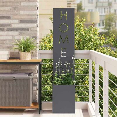 vidaXL Garten Sichtschutz-Leinwand Anthrazit 32 x 32 x 150 cm vidaXL Garten Sichtschutz-Leinwand Anthrazit 32 x 32 x 150 cm