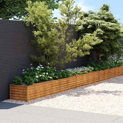 vidaXL Hochbeet 1152x50x36 cm Cortenstahl vidaXL Hochbeet 1152x50x36 cm Cortenstahl