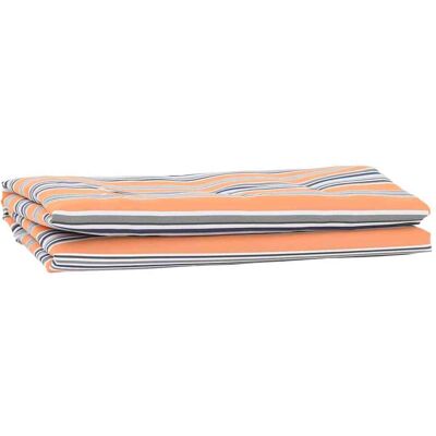vidaXL Markisenersatzstoff Blau und Orange 1000 x 160 cm Polyester vidaXL Markisenersatzstoff Blau und Orange 1000 x 160 cm Polyester