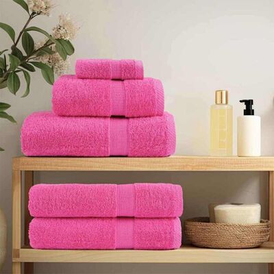 vidaXL Gästetuch SOLUND 4 Stk. Rosa 15 x 21 cm 550 gsm vidaXL Gästetuch SOLUND 4 Stk. Rosa 15 x 21 cm 550 gsm