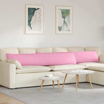 vidaXL Sofakissen 2 pcs Rosa 200 x 40 cm Stoff vidaXL Sofakissen 2 pcs Rosa 200 x 40 cm Stoff
