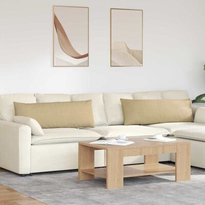 vidaXL Sofakissen 2 pcs Grau-Grün 120 x 40 cm Cordstoff vidaXL Sofakissen 2 pcs Grau-Grün 120 x 40 cm Cordstoff