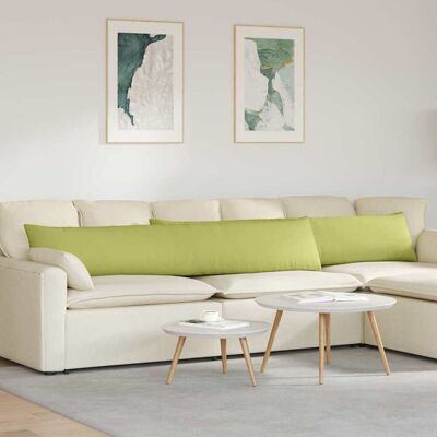 vidaXL Sofakissen 2 stk. Stoff Hellgrün 200 x 40 cm vidaXL Sofakissen 2 stk. Stoff Hellgrün 200 x 40 cm