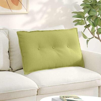 vidaXL Rücken Kissen Hellgrün 80 x 19 x 50 cm Stoff vidaXL Rücken Kissen Hellgrün 80 x 19 x 50 cm Stoff