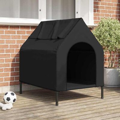 vidaXL Haustierhaus Schwarz 90 x 65 x 83 cm Stahl vidaXL Haustierhaus Schwarz 90 x 65 x 83 cm Stahl
