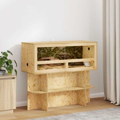 vidaXL Terrarium Braun 100 x 40 x 90 cm OSB vidaXL Terrarium Braun 100 x 40 x 90 cm OSB