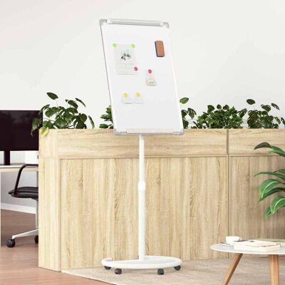 vidaXL Magnetisches Whiteboard Grau und Weiß 62 x 62,5 x 197 cm EPS vidaXL Magnetisches Whiteboard Grau und Weiß 62 x 62,5 x 197 cm EPS