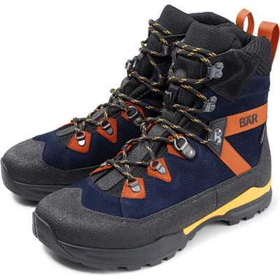 BÄR Schuhe Bergkomfort WP dunkelblau/orange 9,0 43 BÄR Schuhe Bergkomfort WP dunkelblau/orange 9,0 43
