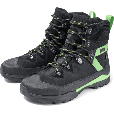 BÄR Schuhe Bergkomfort WP schwarz/grün 6,0 39 BÄR Schuhe Bergkomfort WP schwarz/grün 6,0 39