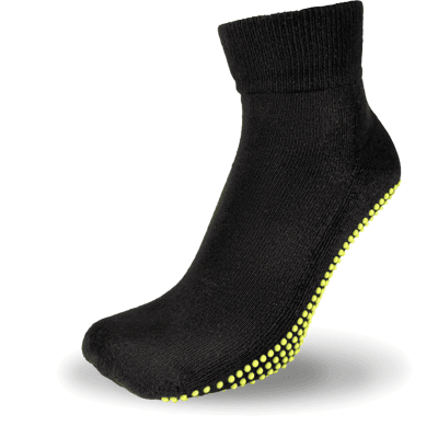 BÄR by Asia Summit Innovation Corp. NopSocks 153,schwarz/gelb L (42-45) BÄR by Asia Summit Innovation Corp. NopSocks 153,schwarz/gelb L (42-45)