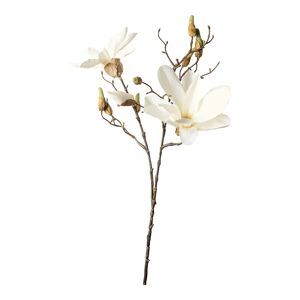 DEPOT Kunstzweig Magnolie ca. 81cm, weiß