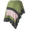 Toni & Friends Poncho "Smilla" (Farbe: Olive-Rosé)