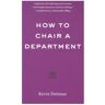 How To Chair A Department