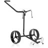 JuCad Carbon Shine 2-rädrig Golf Trolley, schwarz