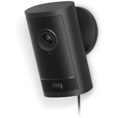 Ring Outdoor Cam Pro Plugin - 4K-Außenkamera mit Netzstecker - Schwarz Ring Outdoor Cam Pro Plugin - 4K-Außenkamera mit Netzstecker - Schwarz