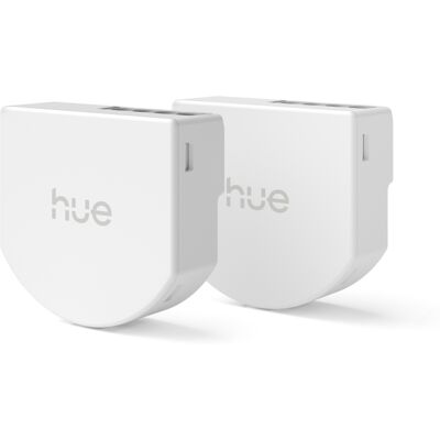 Philips Hue Wandschaltermodul - verdrahtet, 1-Kanal - 2er-Set - Weiß Philips Hue Wandschaltermodul - verdrahtet, 1-Kanal - 2er-Set - Weiß