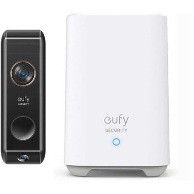Eufy E8213 - Dual Kamera 2K Türklingel - Weiß/Schwarz - Video Türklingel Eufy E8213 - Dual Kamera 2K Türklingel - Weiß/Schwarz - Video Türklingel