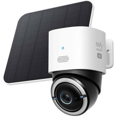 Eufy S330 Sicherheitskamera - 4K UHD Wi-Fi, 4G LTE, Solar, KI-Tracking Eufy S330 Sicherheitskamera - 4K UHD Wi-Fi, 4G LTE, Solar, KI-Tracking