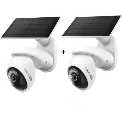 TP-Link Tapo C660 KIT - Solarbetriebene Schwenk-/Neige-Außenkameras - 2er-Set TP-Link Tapo C660 KIT - Solarbetriebene Schwenk-/Neige-Außenkameras - 2er-Set